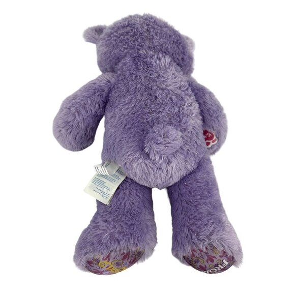Build a Bear Disney Frozen Anna Plush Sparkle Pink Nose Sewn Eyes Toy  Purple - Picture 7 of 10